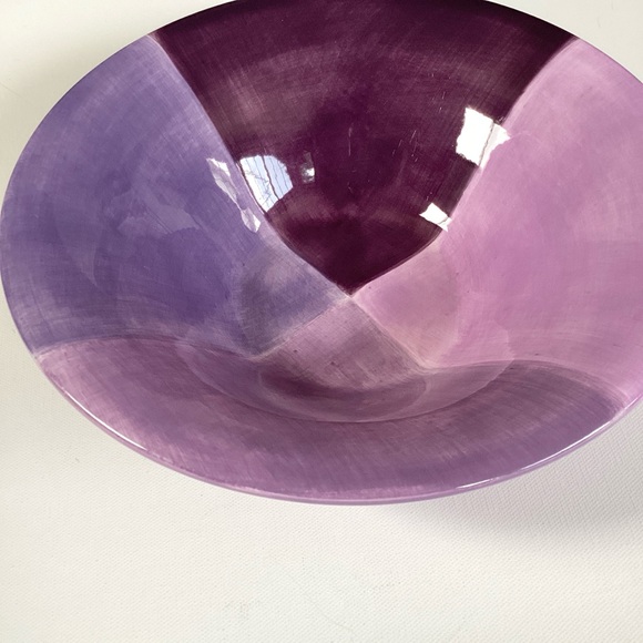 Purple Ceramic Bowl - Picture 5 of 14